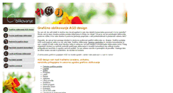Desktop Screenshot of oblikovanje-agd.com